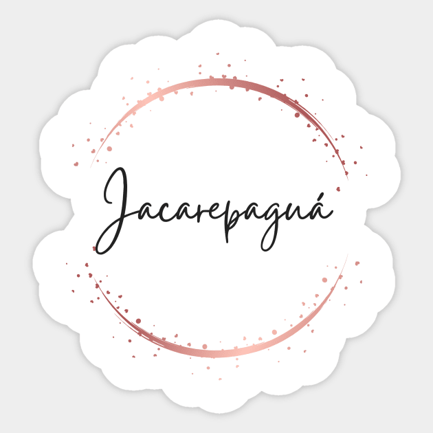 Jacarepaguá #4 Sticker by Amescla